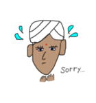 インド人。アニクさん。（個別スタンプ：10）