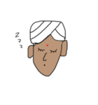 インド人。アニクさん。（個別スタンプ：12）