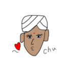 インド人。アニクさん。（個別スタンプ：15）