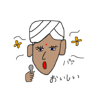 インド人。アニクさん。（個別スタンプ：18）