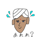 インド人。アニクさん。（個別スタンプ：21）