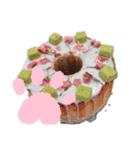 手作りケーキのスタンプ（個別スタンプ：3）