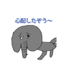 彼女の落書きスタンプ（個別スタンプ：4）