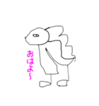 彼女の落書きスタンプ（個別スタンプ：7）