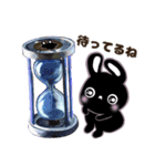ゆかいな黒うさ達 No.2☆（個別スタンプ：28）