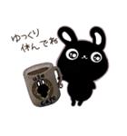 ゆかいな黒うさ達 No.2☆（個別スタンプ：36）