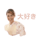 ラッキーガールだよ（個別スタンプ：1）