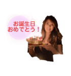 ラッキーガールだよ（個別スタンプ：6）