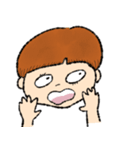 オレンジのこども（個別スタンプ：2）