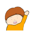 オレンジのこども（個別スタンプ：8）