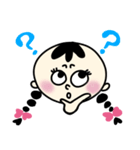 ラブリーおさげちゃん（個別スタンプ：12）