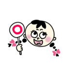 ラブリーおさげちゃん（個別スタンプ：13）