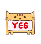 あんぐりねこ（個別スタンプ：1）