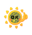 Sticker flower お花のスタンプ（個別スタンプ：9）