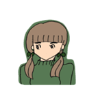 緑ちゃんスタンプ（個別スタンプ：1）