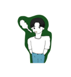 緑ちゃんスタンプ（個別スタンプ：4）