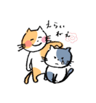 わたしねこ 日常スタンプ（個別スタンプ：24）