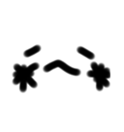 顔文字手書きスタンプ（個別スタンプ：7）