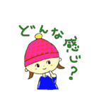 ふわふわな子供の一言（個別スタンプ：33）