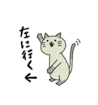 方向音痴の猫こごみちゃん（個別スタンプ：17）