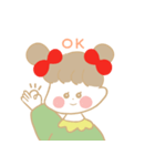 ✿おはなちゃん✿（個別スタンプ：1）