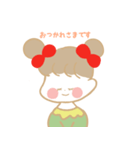 ✿おはなちゃん✿（個別スタンプ：9）