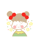✿おはなちゃん✿（個別スタンプ：18）