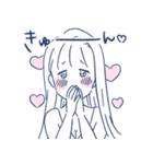 あざとい女子のスタンプ【恋しちゃった編】（個別スタンプ：2）