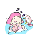 ミルクT ＆ Family（個別スタンプ：19）