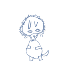 きょうりゅうだるま。（個別スタンプ：1）