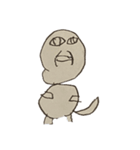 きょうりゅうだるま。（個別スタンプ：4）