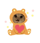 うちのうさぎと猫（個別スタンプ：6）