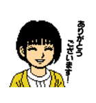 『凍える銀鈴花』ドットキャラスタンプ（個別スタンプ：2）