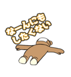 マスクをつけたクマ（個別スタンプ：12）