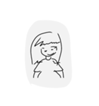 こんな気分女子（個別スタンプ：6）