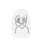 こんな気分女子（個別スタンプ：8）