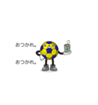 ハンドボール吹き出しスタンプ その1（個別スタンプ：3）