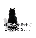 怪傑黒猫おはぎ 参上！（個別スタンプ：13）