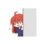 女領主とその女中のスタンプ（個別スタンプ：4）