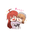 女領主とその女中のスタンプ（個別スタンプ：13）