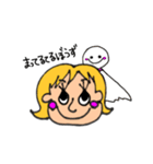 かみちゃんの毎日あいさつ、ダジャレ編（個別スタンプ：24）