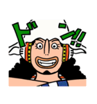 ONE PIECE キメ顔ドン！！スタンプ（個別スタンプ：21）