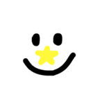 nikotime ベーシック黄色（個別スタンプ：1）