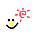 nikotime ベーシック黄色（個別スタンプ：17）