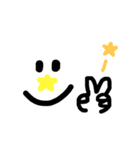 nikotime ベーシック黄色（個別スタンプ：22）