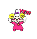 ひつじのサニーちゃんと素敵なお友達（個別スタンプ：7）
