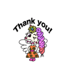 ひつじのサニーちゃんと素敵なお友達（個別スタンプ：17）