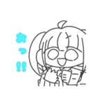 地味女子（個別スタンプ：7）
