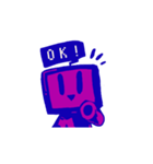 マゼンタモニタ（個別スタンプ：2）
