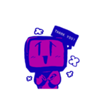 マゼンタモニタ（個別スタンプ：3）